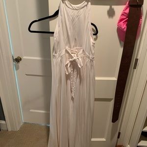 Off white maxi dress